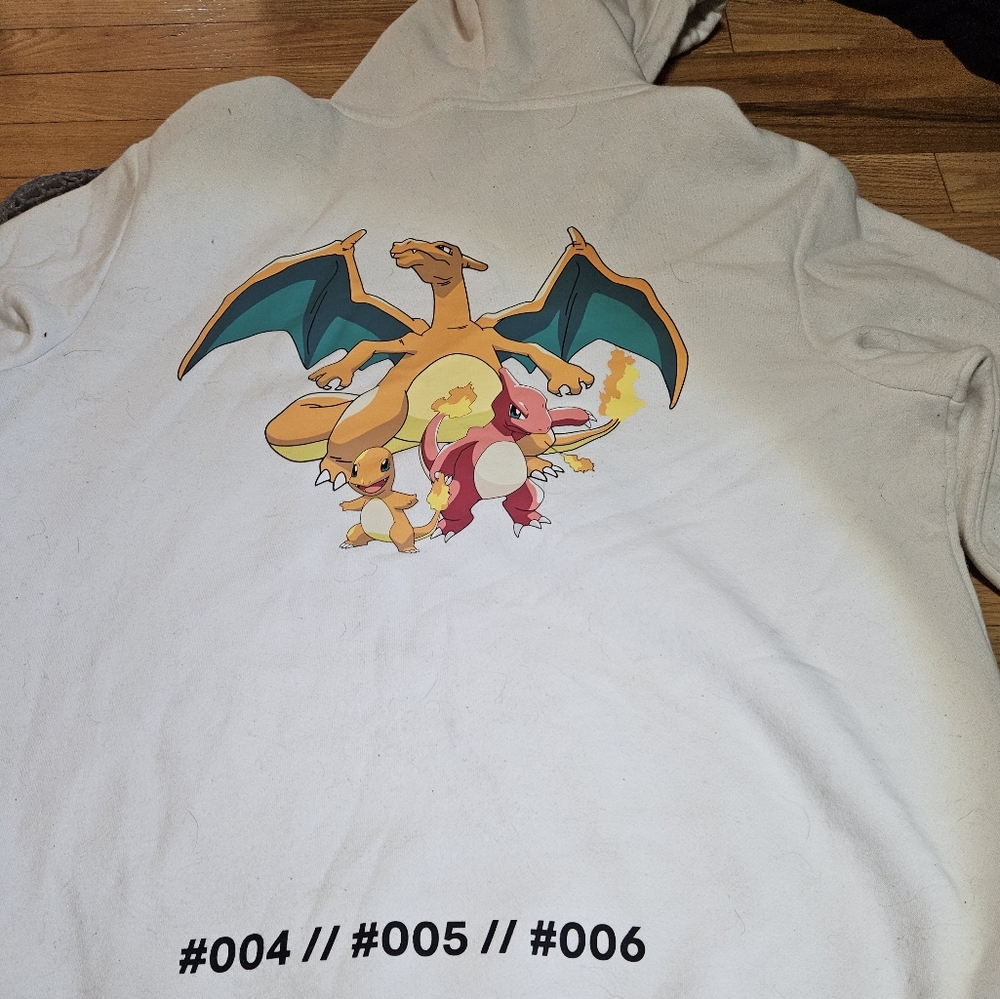Medium Charizard Hoodie H&M a